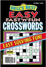 Dells Best Easy Fast N Fun Crosswords