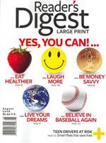 Readers Digest - Large Print for Easier Reading