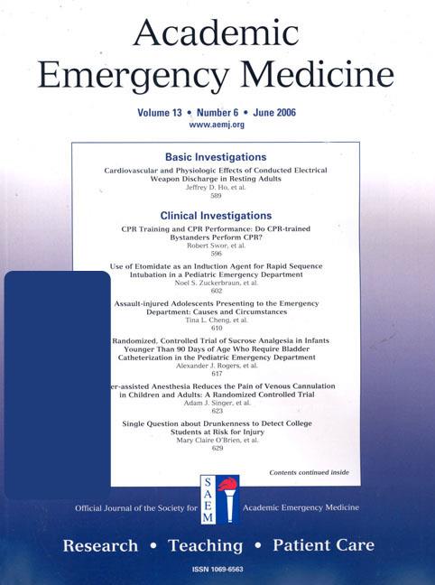 Research - Emergency Medicine 2011