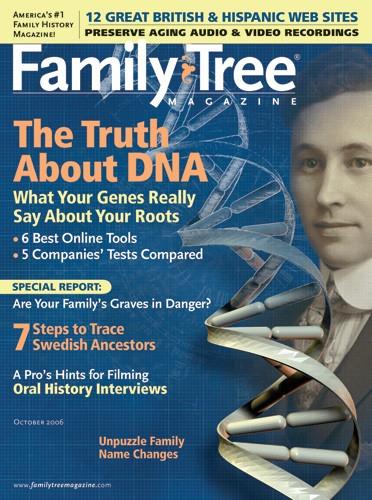 Family Tree Magazine cover