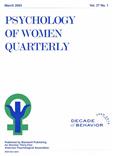 PSYCHOLOGY OF WOMEN QUARTERLY