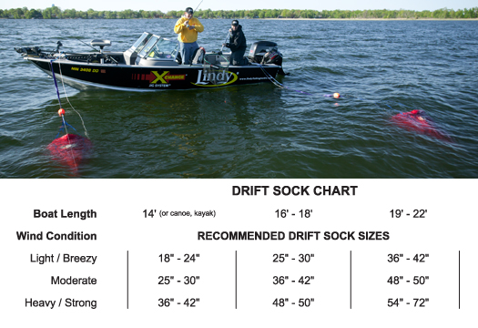 Drift Sock Size Chart